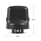 D461-66-141A-02 D6Y1-76-142 Keyless Ignition Start Switch Knob Cover And Insert, For Mitsubishi Lancer 2008-2017 / Outlander 2007-2013, D461-66-141A-02 D6Y1-76-142