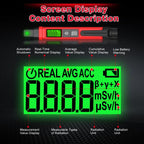 Nuclear Radiation Detection Pen Nuclear Contamination Meter Radioactive Material Detector, HT81