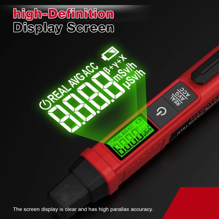 Nuclear Radiation Detection Pen Nuclear Contamination Meter Radioactive Material Detector, HT81