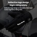 WEST BIKING YP0211270 Winter Bike Windproof Warm Gloves Water-Repellent Gloves With Buckle, M, L, XL, 2XL