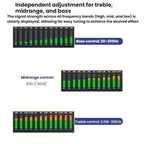 EQ-A32 Digital Equalizer Stage Home Karaoke Noise Reduction Audio Processor, EU Plug, US Plug, UK Plug, AU Plug