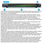 EQ-A31 Digital Equalizer Stage Home Karaoke Noise Reduction Audio Processor, EU Plug, US Plug, UK Plug, AU Plug