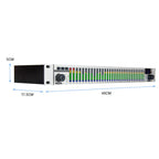EQ-A31 Digital Equalizer Stage Home Karaoke Noise Reduction Audio Processor, EU Plug, US Plug, UK Plug, AU Plug