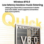 X62 150 Languages AI Translation Earphones Clip-On Digital Display Smart Bluetooth Earphones