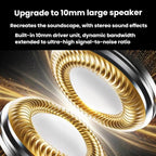 X62 150 Languages AI Translation Earphones Clip-On Digital Display Smart Bluetooth Earphones