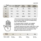 WEST BIKING YP0211278 3D Printed Cycling Anti-Slip Gloves Shock-Absorbing Full Finger Bike Gloves, M, L, XL, 2XL