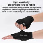 WEST BIKING YP0211274 3D Printed Half Finger Cycling Gloves Shock-Absorbing Anti-Slip Riding Gloves, M, L, XL, XXL