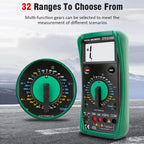 DUOYI AC/DC Voltage Resistance Testing Anti-Burn Digital Multimeter, DY2105