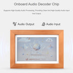 WAVESHARE ESP32-S3 7.3-Inch E6 Full-Color E-Paper Display With Solid Wood Frame 800 × 480 Resolution, 32408