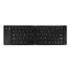 B028 Two-Fold Portable Wireless Bluetooth Keyboard Mini Magnetic Keyboard