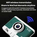 M16 2.4 Inch WiFi HD Digital Camera Mini CCD Camera With Front & Rear Dual Cameras