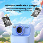 P79 Kids Instant Print Digital Camera Video Recorder Thermal Printing Digital Camera