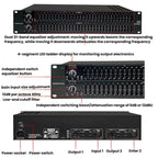231 Stage Performance Home Audio Equalizer Bar KTV High-Mid-Low EQ Tuner, US Plug, EU Plug, UK Plug, AU Plug