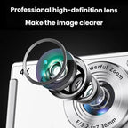 M06 4K HD Digital Camera For Students 16X Zoom Retro CCD Camera