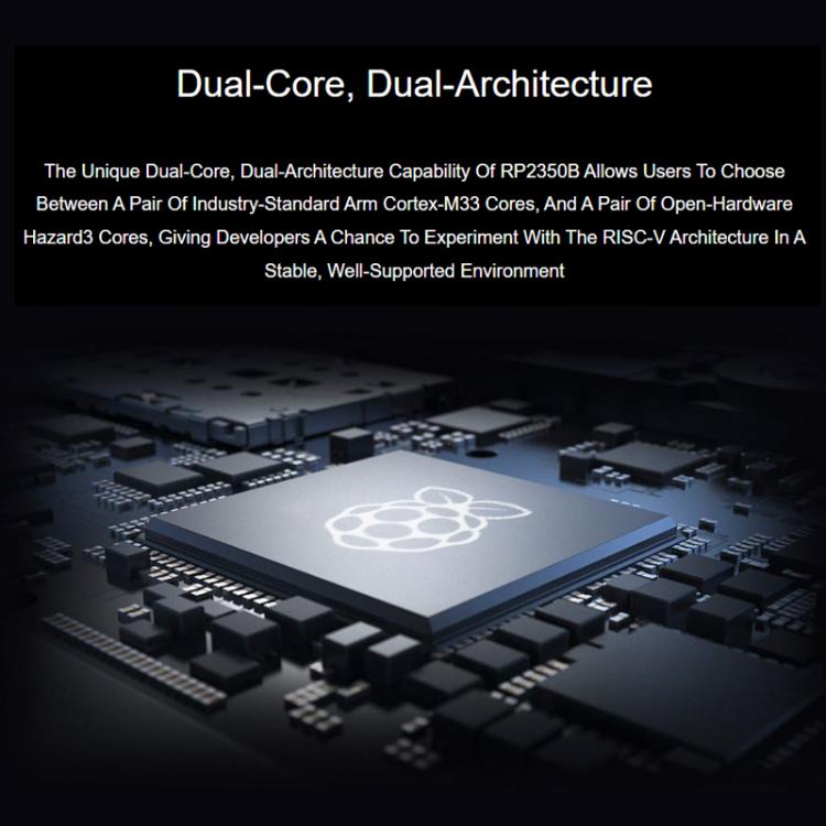 WAVESHARE RP2350 High-Performance Development Board 480 X 480 Resolution, With Touch Screen