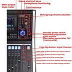 MDX22 USB Bluetooth 48V Phantom Power DSP Digital Mixer, US Plug, EU Plug, UK Plug, AU Plug