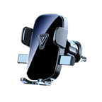 Car Navigation Phone Holder Air Vent Mount Fixing Bracket, Mirror Finish, Textured Finish