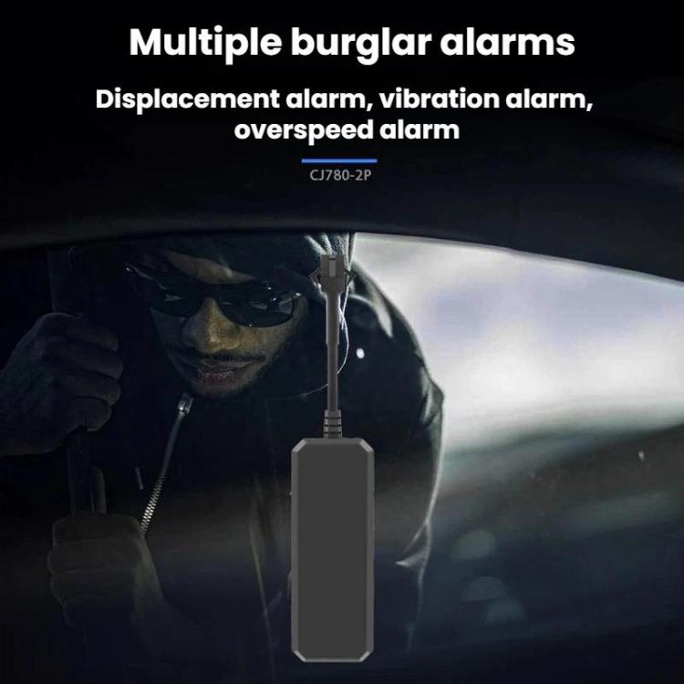 2G 9-90V 2-wire GPS Triple-Mode Positioning Anti-Theft Device