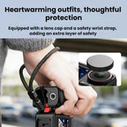Flymile For DJI Osmo Action 5 Pro / 4 / 3 Camera Cage Handle With Magnetic Quick-Release Base
