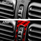 For 1999-2005 LEXUS IS300 2pcs /Set Center Console Air Vent Trim Sticker