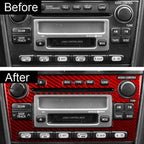 For 1999-2005 LEXUS IS300 Left-Hand Drive Radio Panel Sticker Type B, Type B Black, Type B Red