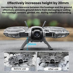 For DJI Neo 2 BRDRC Drone Foldable Height-Increasing Protective Landing Gear