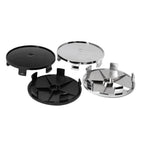 4pcs /Set 68mm Outer Diameter Blank Modified Wheel Hub Center Cap