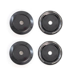 4pcs /Set 77mm Outer Diameter Blank Aftermarket Wheel Hub Center Caps