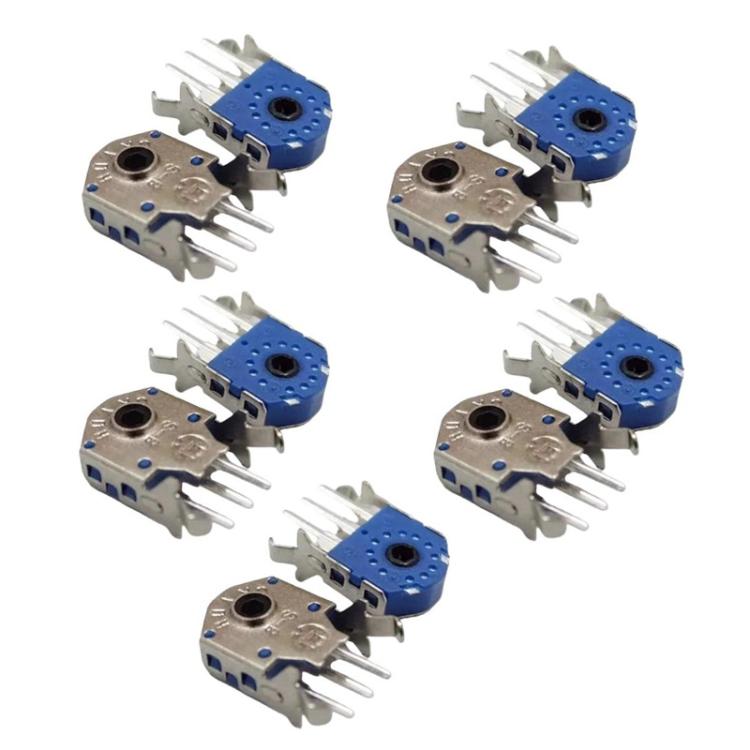 10pcs Mouse Wheel Encoder, Black Core 4.5mm, Black Core 5mm, Black Core 5.5mm, Black Core 15mm, Blue Core 7mm, Blue Core 8mm, Blue Core 9mm, Blue Core 10mm, Blue Core 11mm, Blue Core 12mm, Blue Core 12.6mm, Blue Core 13mm, Blue Core 14mm