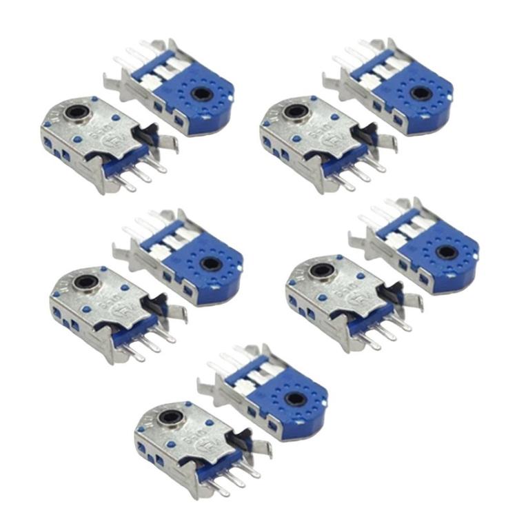 10pcs Mouse Wheel Encoder, Black Core 4.5mm, Black Core 5mm, Black Core 5.5mm, Black Core 15mm, Blue Core 7mm, Blue Core 8mm, Blue Core 9mm, Blue Core 10mm, Blue Core 11mm, Blue Core 12mm, Blue Core 12.6mm, Blue Core 13mm, Blue Core 14mm