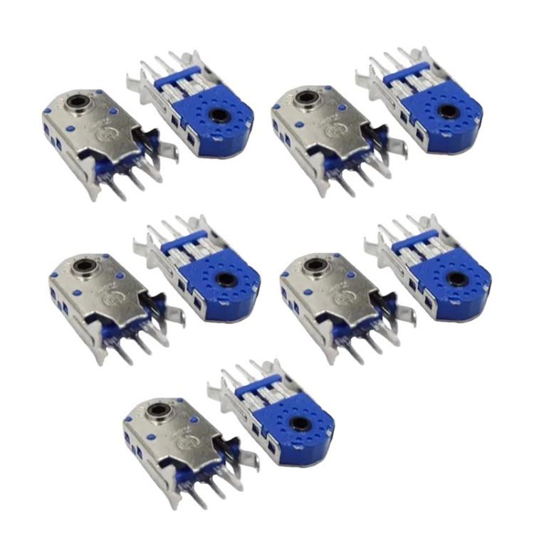10pcs Mouse Wheel Encoder, Black Core 4.5mm, Black Core 5mm, Black Core 5.5mm, Black Core 15mm, Blue Core 7mm, Blue Core 8mm, Blue Core 9mm, Blue Core 10mm, Blue Core 11mm, Blue Core 12mm, Blue Core 12.6mm, Blue Core 13mm, Blue Core 14mm
