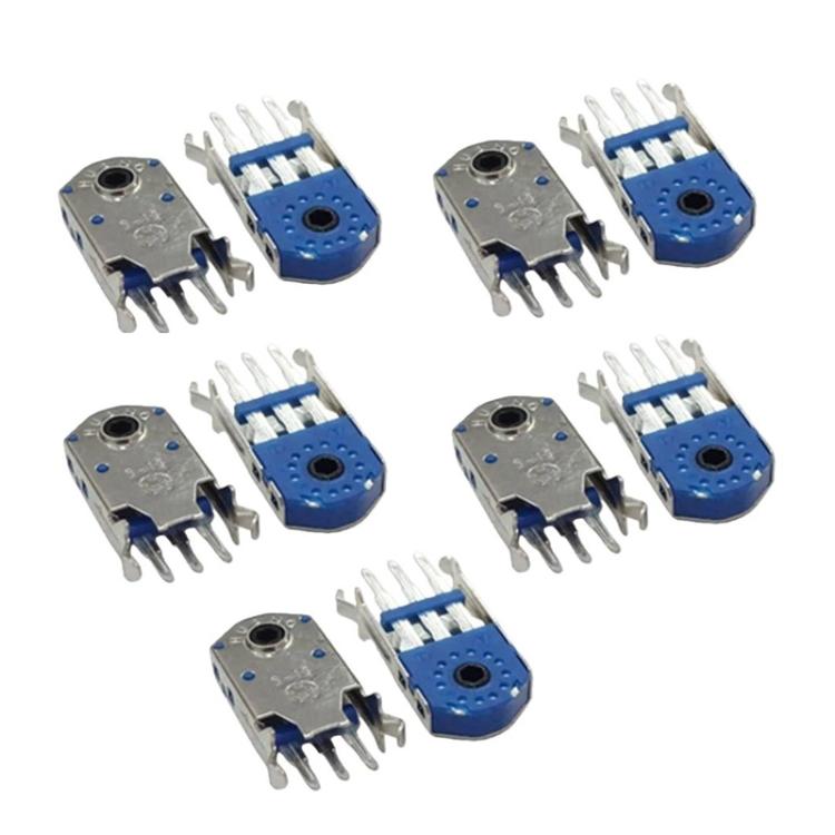 10pcs Mouse Wheel Encoder, Black Core 4.5mm, Black Core 5mm, Black Core 5.5mm, Black Core 15mm, Blue Core 7mm, Blue Core 8mm, Blue Core 9mm, Blue Core 10mm, Blue Core 11mm, Blue Core 12mm, Blue Core 12.6mm, Blue Core 13mm, Blue Core 14mm
