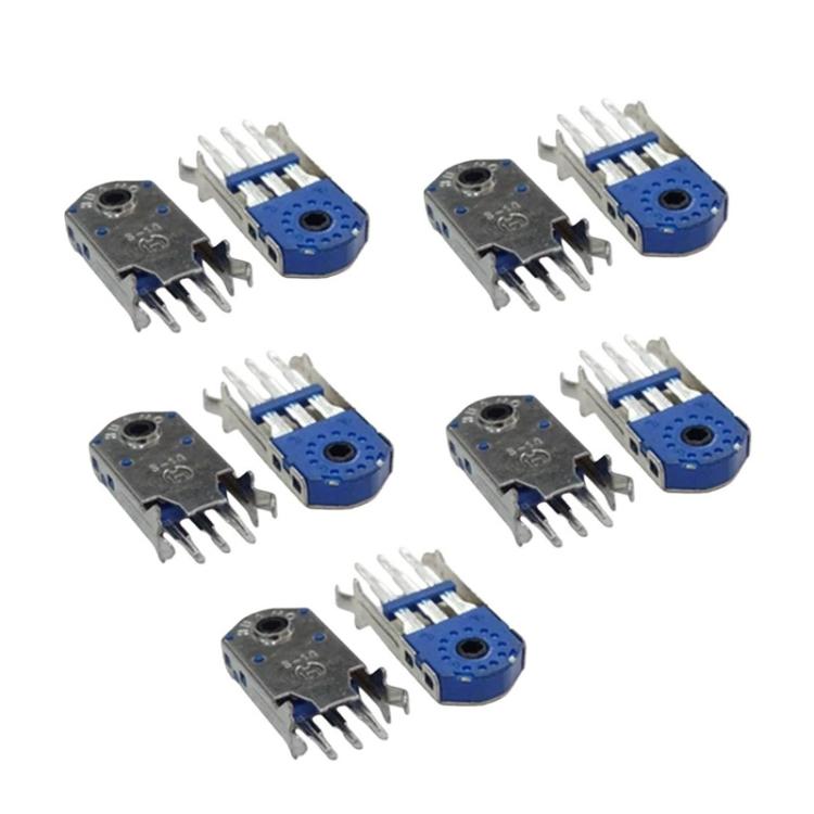 10pcs Mouse Wheel Encoder, Black Core 4.5mm, Black Core 5mm, Black Core 5.5mm, Black Core 15mm, Blue Core 7mm, Blue Core 8mm, Blue Core 9mm, Blue Core 10mm, Blue Core 11mm, Blue Core 12mm, Blue Core 12.6mm, Blue Core 13mm, Blue Core 14mm