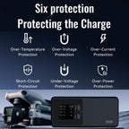 For DJI Air 3 / 3S LKTOP UC342 200W 3-Channel Charger Aerial Photography Charging Butler, US Plug, EU Plug