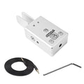 Portable Dual-Paddle Automatic Key Wireless Shortwave Morse Code, Silver