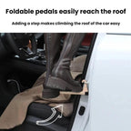 Car Extended Footrest Roof Climbing Step Snow Scraping Corner Footrest