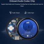 WAVESHARE RP2350 High-Performance Microcontroller Development Board Features 1.46-Inch Round Touchscreen Display, 32867