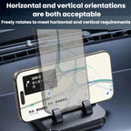 L511 2 In 1 Car Phone Holder With Number Plate Anti-Shake Center Console Navigation Mount