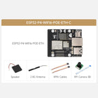 WAVESHARE ESP32-P4-WIFI6-POE-ETH Development Board Supports Power Over Ethernet (PoE), Package C