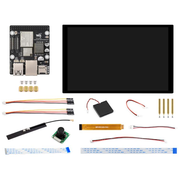 WAVESHARE ESP32-P4-WIFI6-POE-ETH Development Board Supports Power Over Ethernet (PoE), Package D