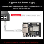 WAVESHARE ESP32-P4-WIFI6-POE-ETH Development Board Supports Power Over Ethernet (PoE), Package D