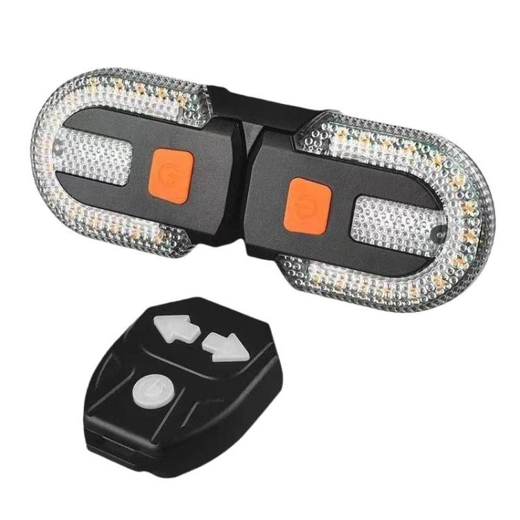 Bike Remote Control Turn Signal Taillight Detachable Mountain Bike Warning Light