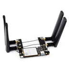 WAVESHARE 5G / 4G / 3G Module, Includes RM520N-GL Module, Supports 5G NSA And SA Networking, GNSS Positioning, 32256