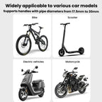 XY-106 Motorcycle Bike Shockproof Anti-Slip Phone Mount Rotatable Navigation Holder For Riders, Handbar, Rearview Mirror