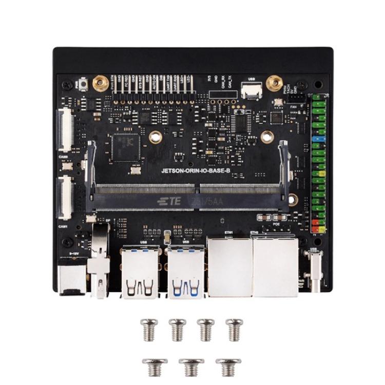 For Jetson Orin Nano / NX Super Dual Ethernet Base Board, 24359