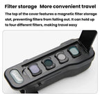 For DJI Osmo Pocket 3 Magnetic Flip Cover Case Body Lens Protector