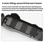 For DJI Osmo Pocket 3 Magnetic Flip Cover Case Body Lens Protector