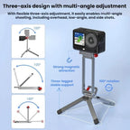 For DJI Osmo Action 6 / Nano Flymile Magnetic Quick-Release Tripod Bracket and Carabiner Clip, AC6035