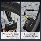 Mini Inflatable Pump Portable High-Pressure Brushless Electric Bike Air Pump With Display, AM6pro