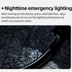 Mini Inflatable Pump Portable High-Pressure Brushless Electric Bike Air Pump With Display, AM6pro